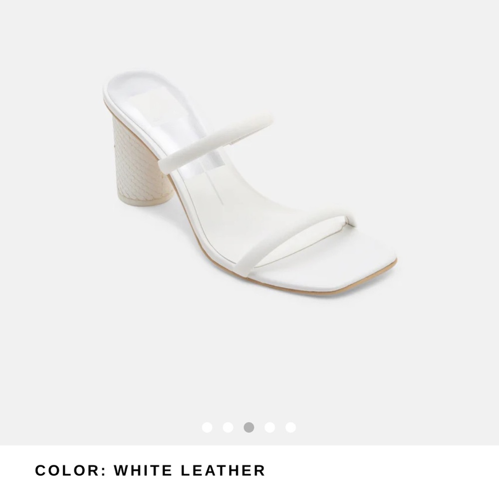 BRAND NEW Dolce Vita Noles in white leather